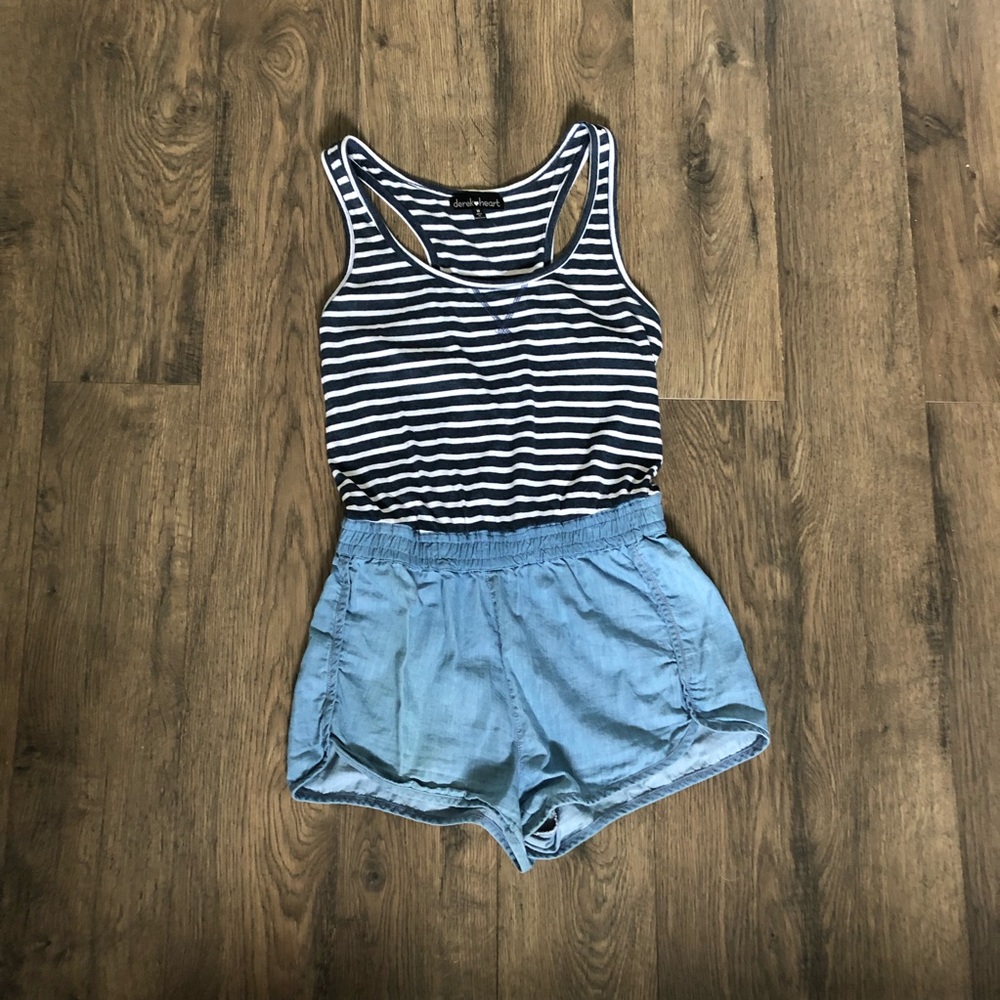 Derek Heart Comfy Romper Size Medium